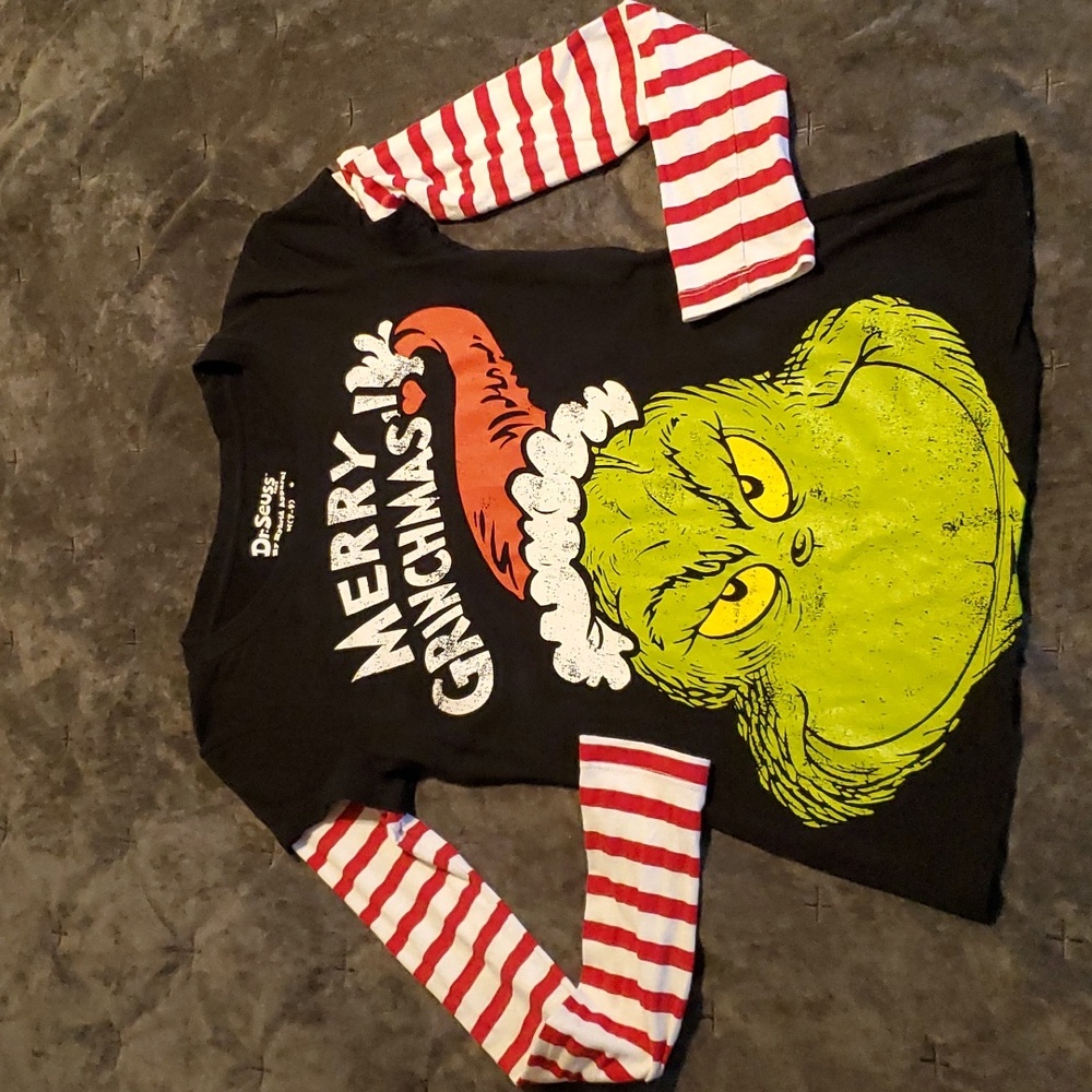 Long sleeve Grinch tee